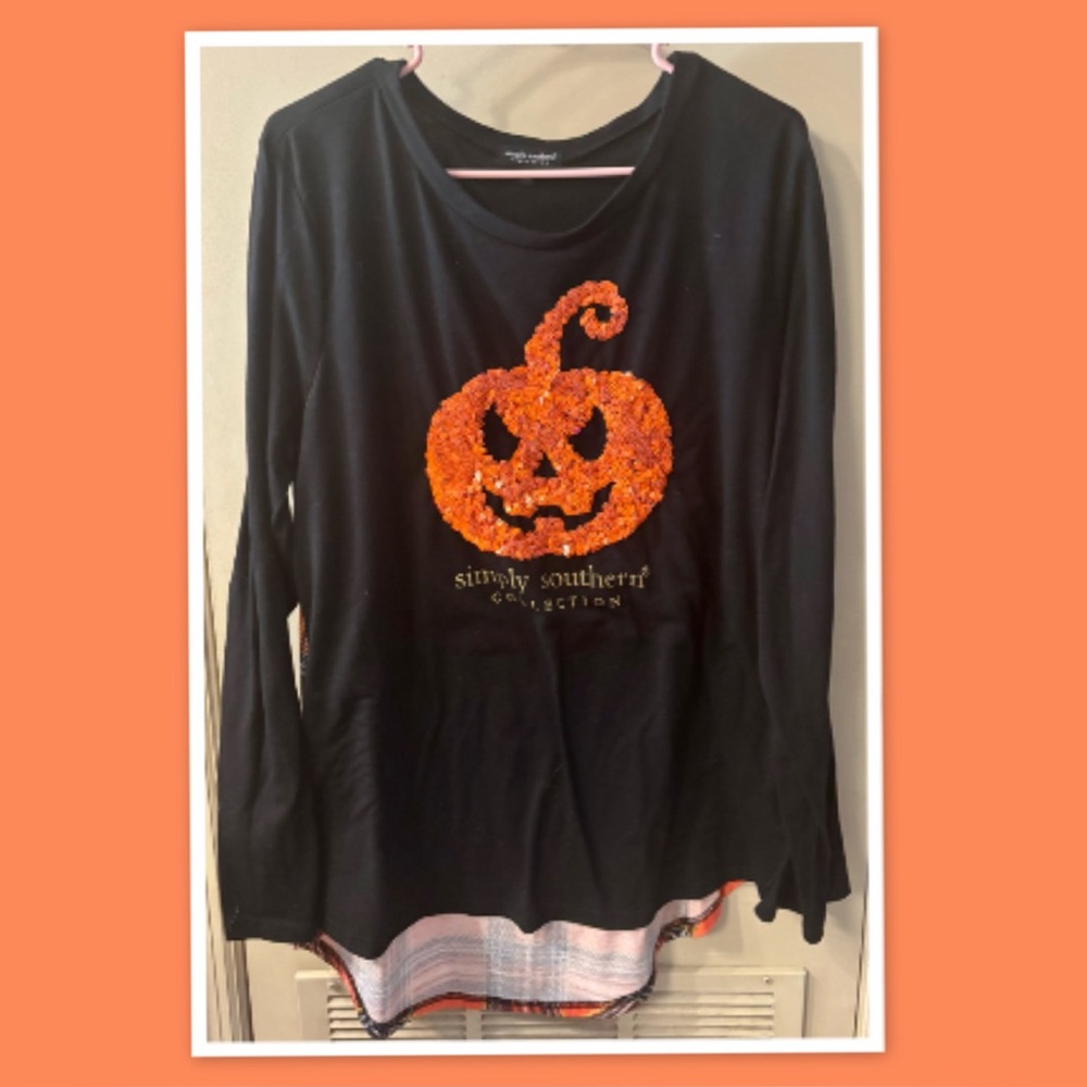 Simply Southern Collection Halloween Shirt - Size XXL
